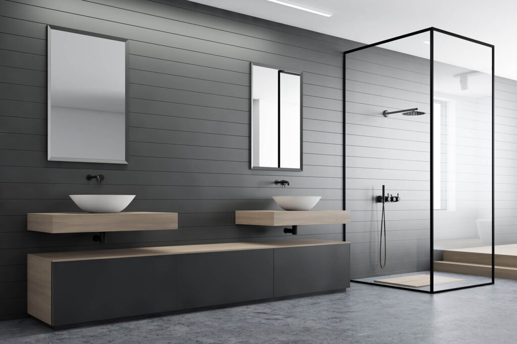 bathroom tiling